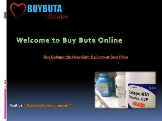 Buy Gabapentin Online Without a Prescription