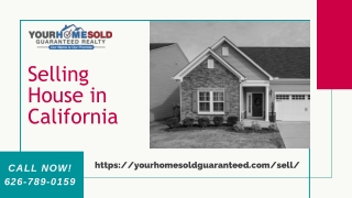 Selling House in California | Hire Realtors - Your Home Sold Guaranteed Realty