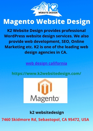 Magento Website Design