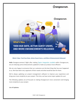 What’s New_ Task Due Date, Active Guest Users, and More Enhancements Released