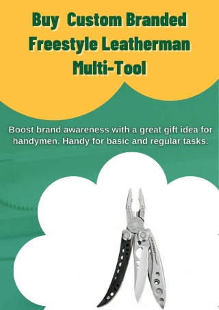 Grow Your Business With Leatherman Multi-Tools Custom Branded