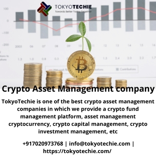 Crypto Asset Management company