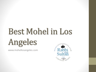 Best Mohel in Los Angeles - mohellosangeles.com