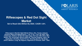 Riflescopes & Red Dot Sight Market Share, Size, Report