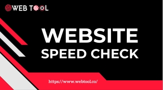 Best Website Speed Checker - Web Tool