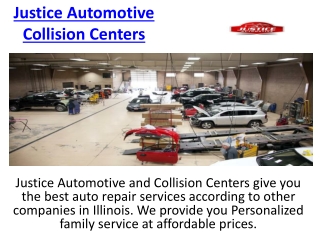 Brake Repair Naperville - Justice Automotive Collision Center