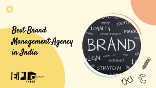 brand management agency India