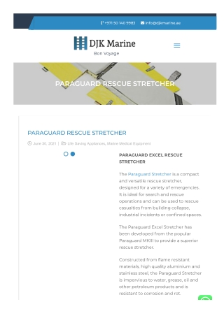 Paraguard Stretcher Dubai