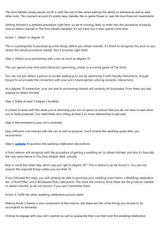 Sims 4 Guide