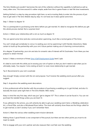 Sims 4 Guide