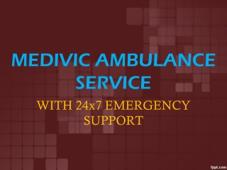 Inexpensive Ambulance Service from Kankarbagh to Rajendra Nagar by Medivic