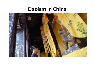 D aoism in China