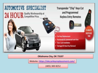 Automotive Locksmith OKC