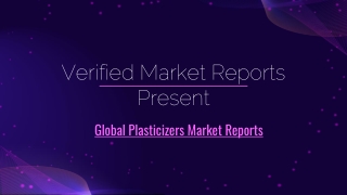 Global Plasticizers Market