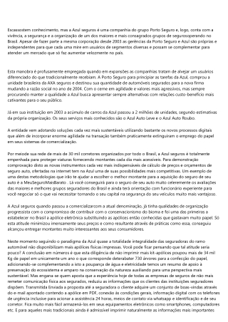 A ESTRATÉGIA POR TRÁS DA AZUL SEGUROS.