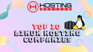 Top 10 Linux Hosting Companies
