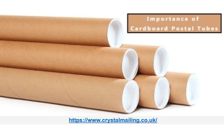 What Makes Cardboard Postal Tube Stands Out