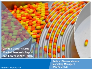 Canada Generic Drug Market PDF | Growth | Trends | Forecast to 2021-2026