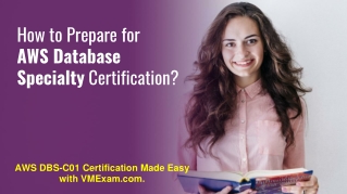 Lighten Up Your Career With AWS Certified Database - Specialty (DBS-C01) Cert