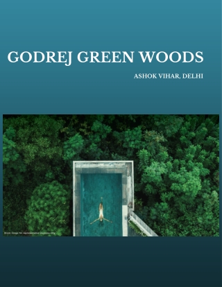 Godrej Green Woods Ashok Vihar Delhi | A Paradise For Fitness & Leisure Enthusia