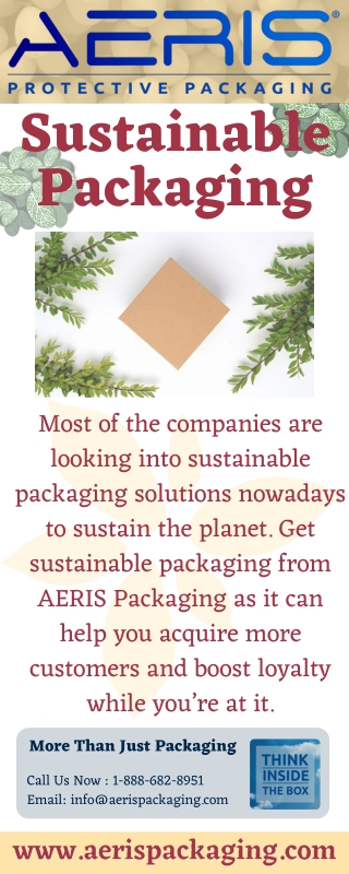 Sustainable Packaging
