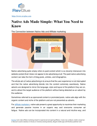 Native Ads Made Simple What You Need to Know