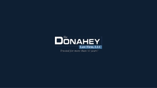 Looking Personal Injury Lawyer in Columbus Ohio at The Donahey Law Firm
