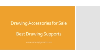 Drawing Accessories for Sale | Best Drawing Supports - Natural Pigments