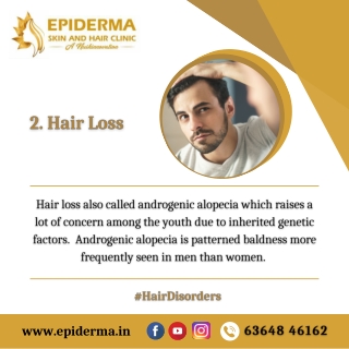 Hair Disorders - Best Hair Clinic in Bangalore - Epiderma Clinic