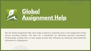 Global Assignment Help