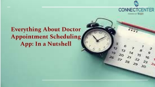 Everything About doctor appointment scheduling app: In a Nutshell