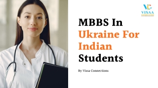 MBBS In Program Ukraine For Indian Students | Visaa Connections