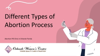 Different Types of Abortion Process