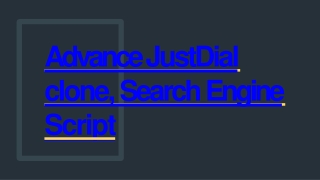 Best Advance Just Dial clone Script - SCRIPTSTORE.IN