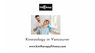 Kinesiology in Vancouver