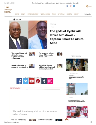 Latest Entertainment Online News Ghana | Kwame Gh