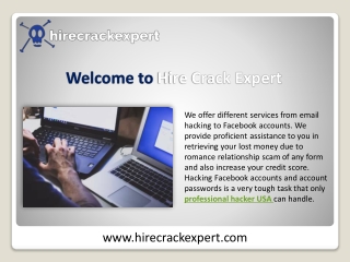 Hire our Professional Hacker USA online - Hire Crack Expert