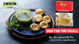 Shan Pani Puri Masala Online -Frompakistan