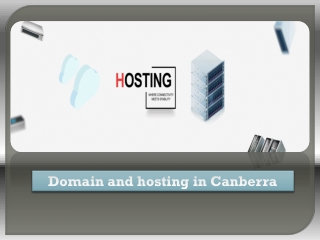 Domain and hosting in Canberra