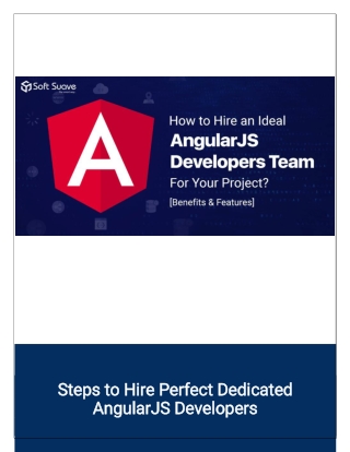 Steps to hire angularJS developer
