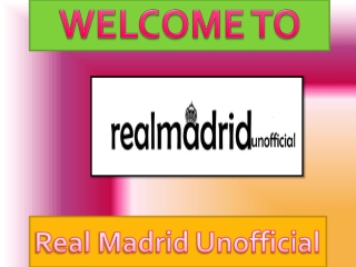 New Real Madrid Unoffic