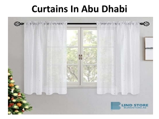 Curtains In Abu Dhabi
