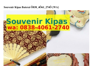 Souvenir Kipas Baterai ౦8ᣮ8.4౦Ꮾl.2ᜪ4౦[WA]