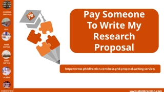 Pay Someone To Write My Research Proposal