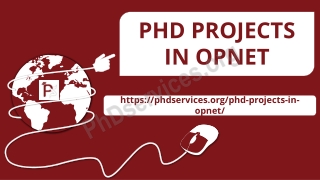 PHD PROJECTS IN OPNET