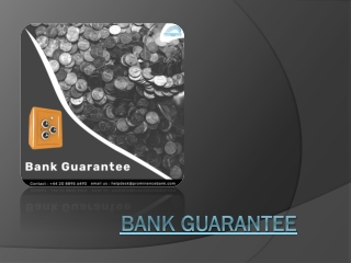 Handle Your Business With Minimum Risk With Bank Guarantee