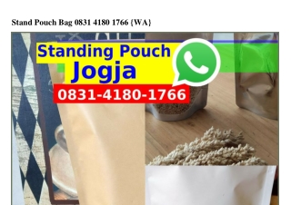 Stand Pouch Bag O8Зl·4l8O·l7ϬϬ(whatsApp)