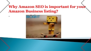 Why Amazon SEO is important for your Amazon Business listing