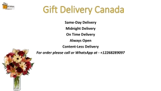 Buy Flower Arrangements online in Canada | Gift Delivery Canada| Free Shipping