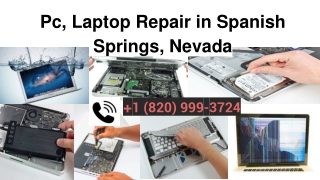 Pc, Laptop Repair in Spanish Springs, Nevada | 1(820)999–3724|